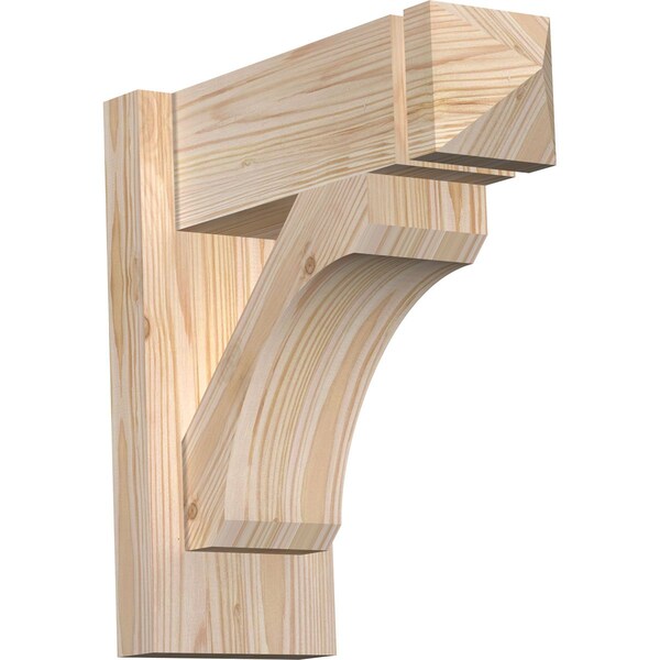 Ekena Millwork Legacy Arts & Crafts Smooth Outlooker, Douglas Fir, 5 1/2"W x 14"D x 14"H OUT06X14X14LEC03SDF - main